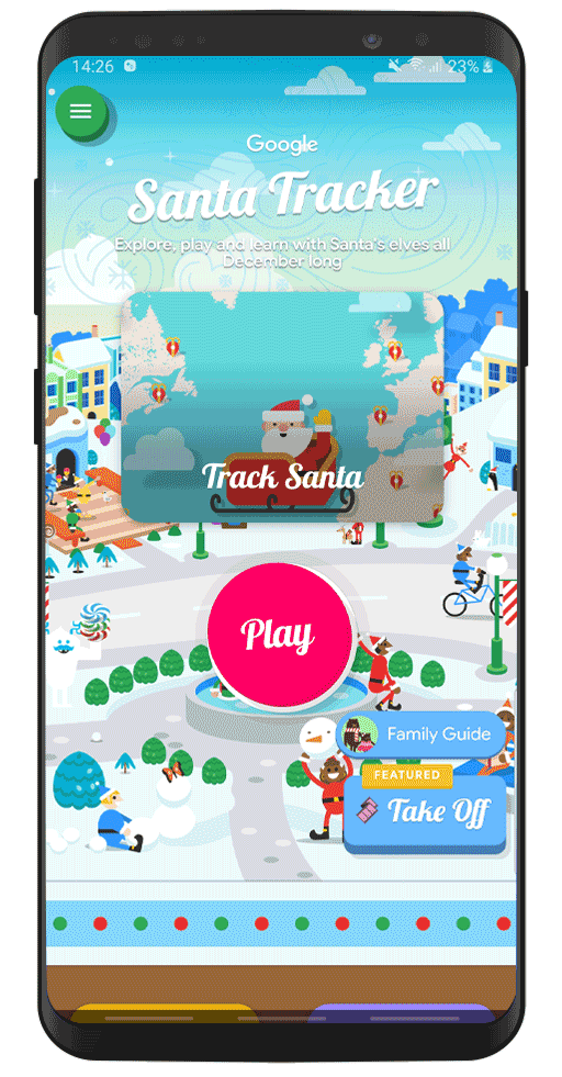 Santa Claus Is Coming to Town: Track Him with Google Maps